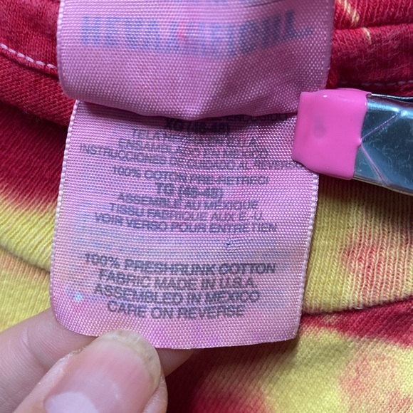 1990 Psychedelic The Doors Jim Morrison Tie Dye T-Shirt size XL - Picture 4 of 11